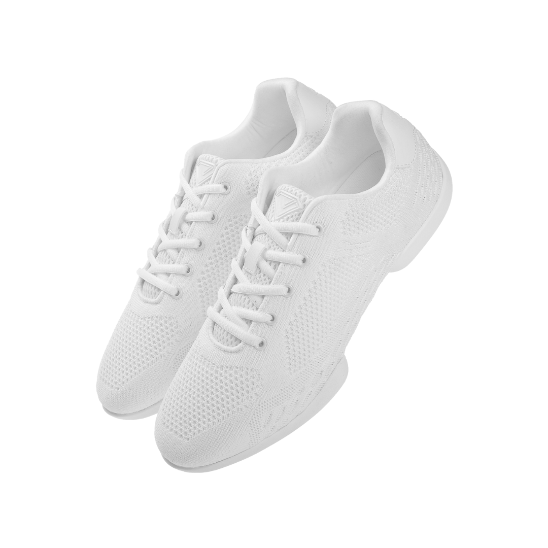 Diamant 213-503-393-Unisex SplitSole Dance Mesh-Sneaker-WHITE