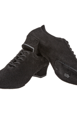 Diamant 189-234-001-Ballroom Shoes 1.5"Suede Split Sole-SUEDE BLACK