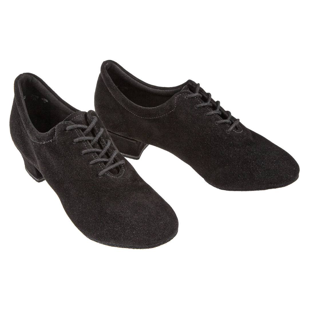 Diamant 189-234-001-Ballroom Shoes 1.5"Suede Split Sole-SUEDE BLACK