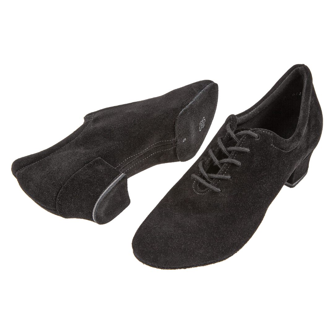 Diamant 189-234-001-Ballroom Shoes 1.5"Suede Split Sole-SUEDE BLACK