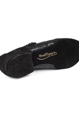 Portdance PD01-Chaussures de Danse 1/2" Semelle de Suede-NOIR