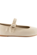 Portdance PD BALLERINA- Ballerina Indoor and Outdoor Neolite Sole Leather BEIGE