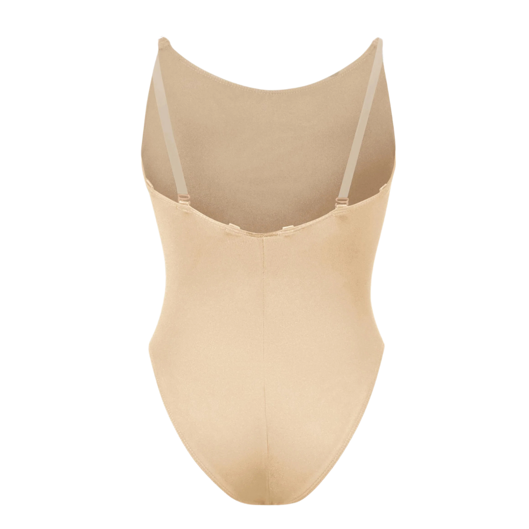 Bloch CB3397-Sous-Maillot Enfant avec Bretelles Amovibles et Ajustables