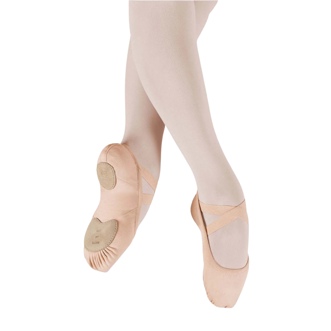 Bloch S0217L-ELATION Soulier de Ballet Double Semelle Canevas-TPK