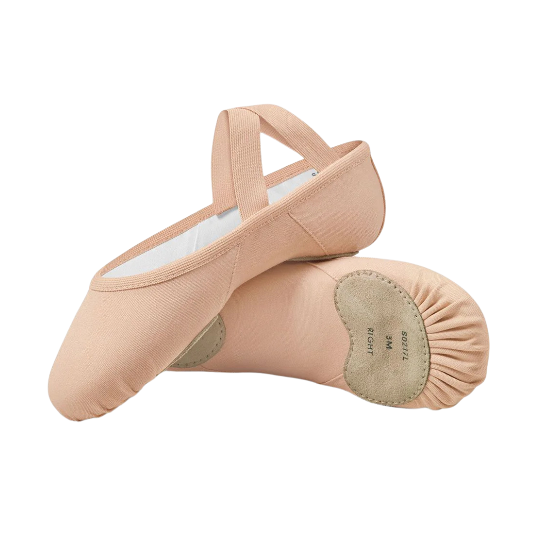 Bloch S0217L-ELATION Soulier de Ballet Double Semelle Canevas-TPK