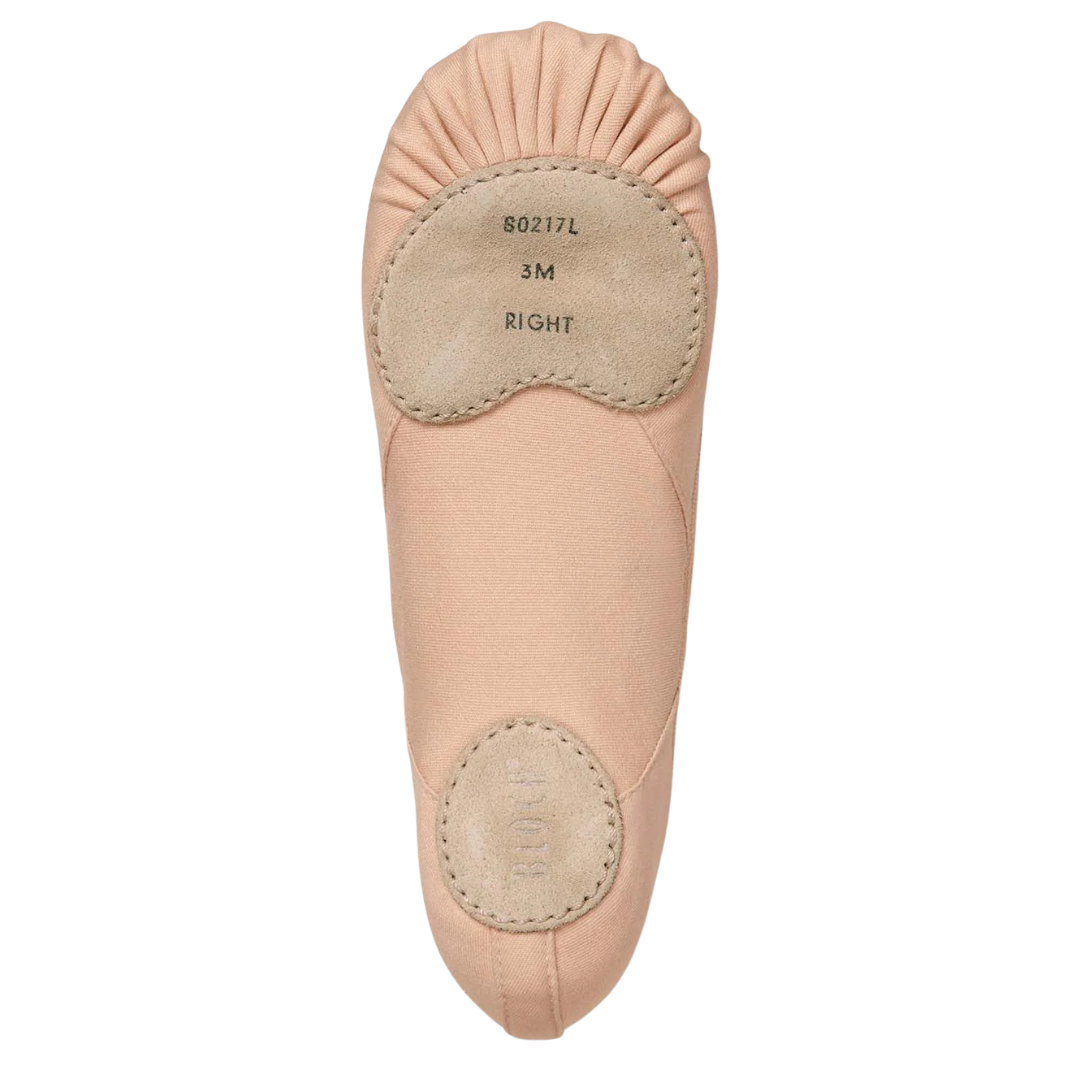 Bloch S0217L-ELATION Canvas Split Sole Ballet Shoe-TPK