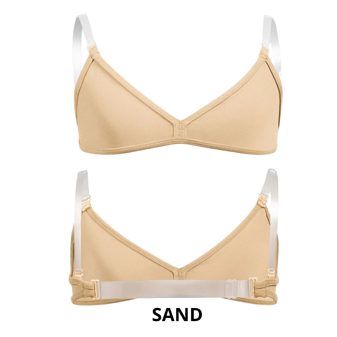 Bloch CZ3357-Girls V Front Bra Top