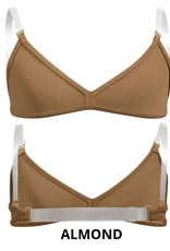 Bloch CZ3357-Soutien-Gorge Devant V pour filles