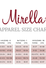 Mirella M20008C-Dot Accent Strap Detail Short Sleeve Leotard-BLACK