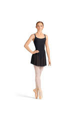 Mirella MS10003-Jupe à Enfiler En Mesh-NOIR