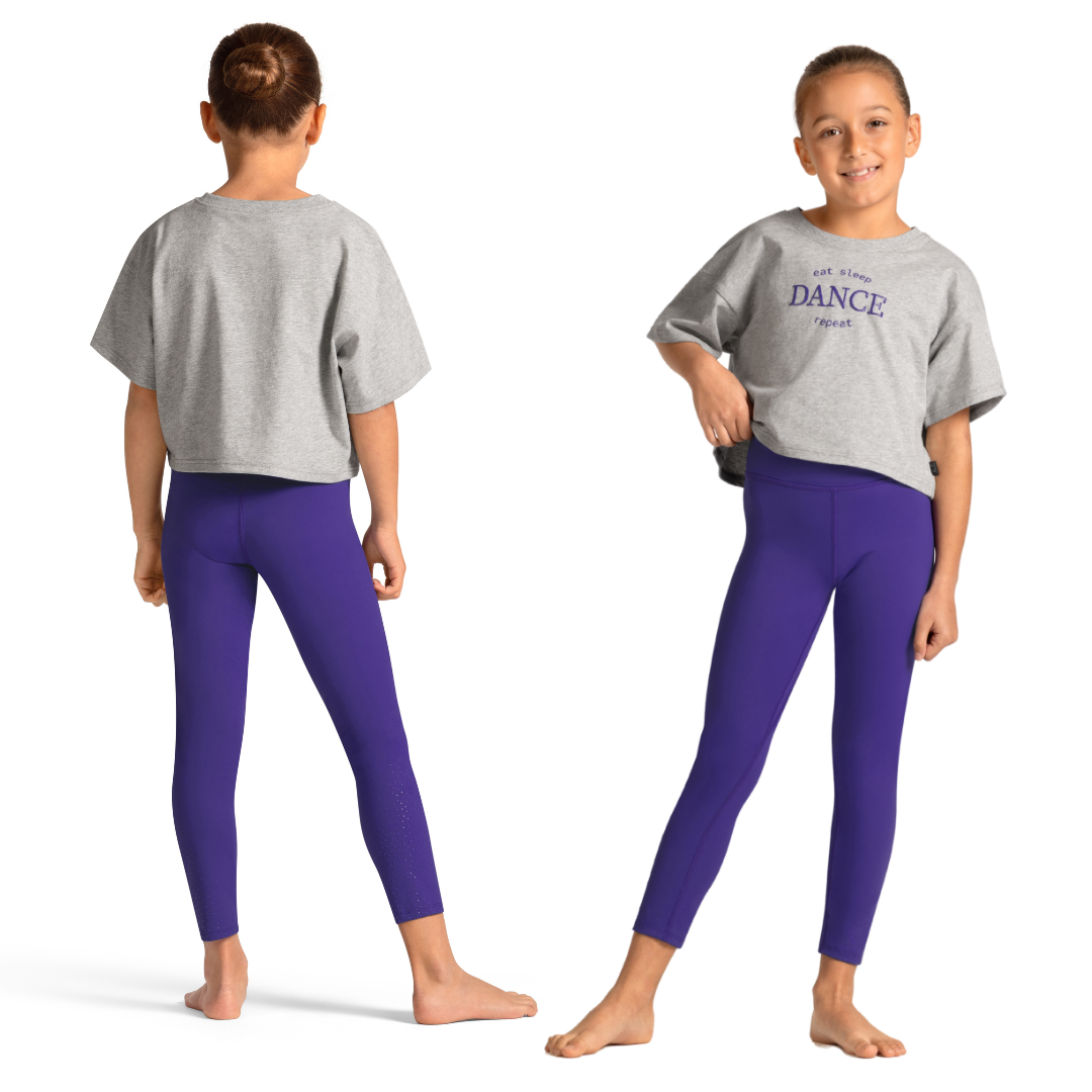 Mirella M30013C-T-Shirt Court Imprimé Dance