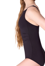 Capezio F12601W-Leotard Encolure Carrée Détail de Pli Devant