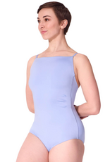 Capezio F12601W-Square Neckline Leotard With Front Pleat Detail