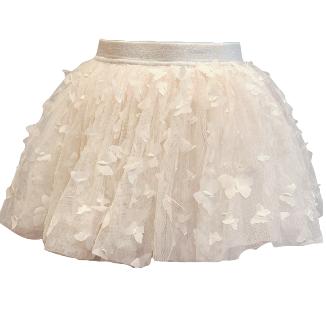 Capezio F12576C-Child Flutter Float Tutu White Alyssum