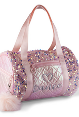 Danshuz B26520PNK-Sparkle My Heart Duffle Bag