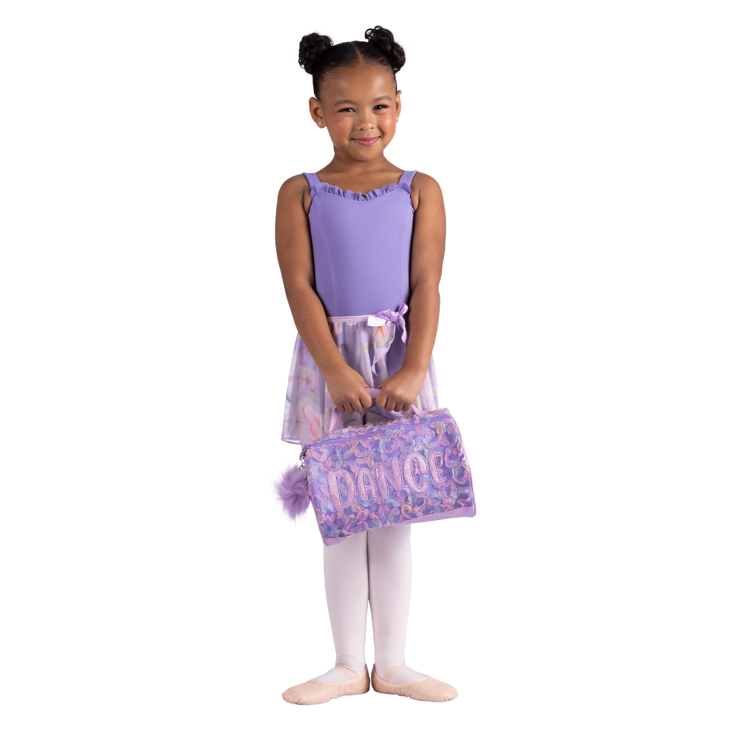 Danshuz B26524-Glitter Blossom Duffle Bag