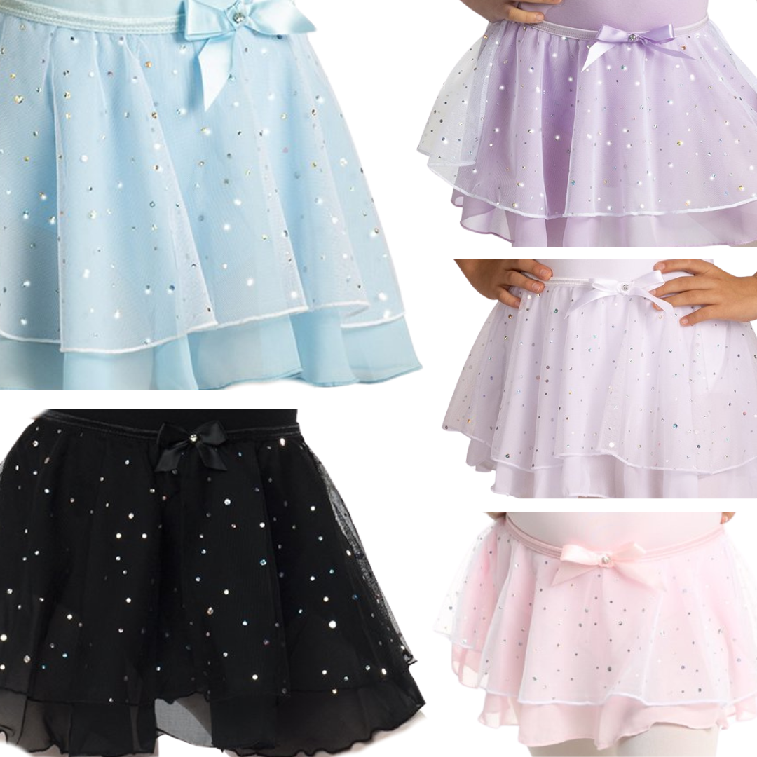 Danshuz 233-Double Layer Pull-On Skirt