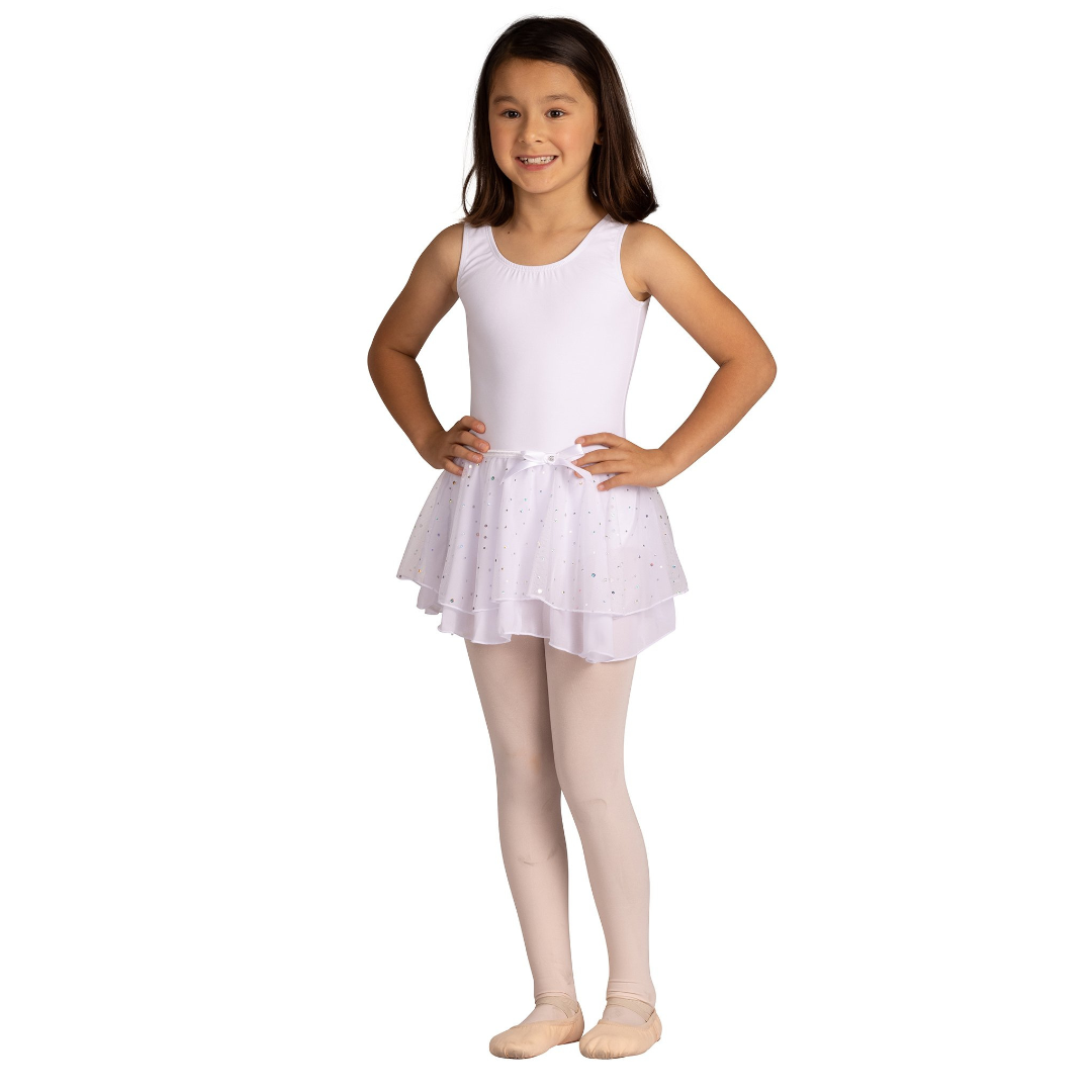 Danshuz 233-Double Layer Pull-On Skirt