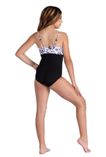 Danshuz 26111C-Maisie Leotard Fleuri  pour Enfant