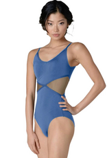 Danshuz 21100A-Cami Leotard Adjustable Straps Shelf Bra Removable Cups