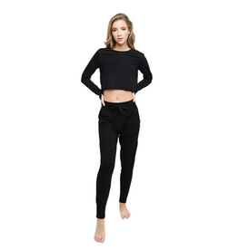 Sugar & Bruno K06-Adult One Size Crop Long Sleeve