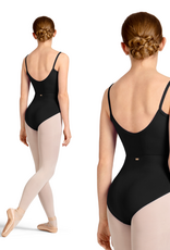 Mirella M70005LM-Celeste Gel Print Cami Leotard-BLACK