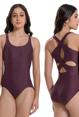 SoDanca BY72-Val Leotard Bretelle Larges Dos Ouvert