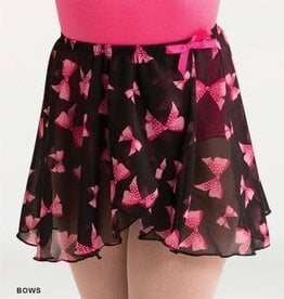 BodyWrappers 138-Child Chiffon Print Skirt