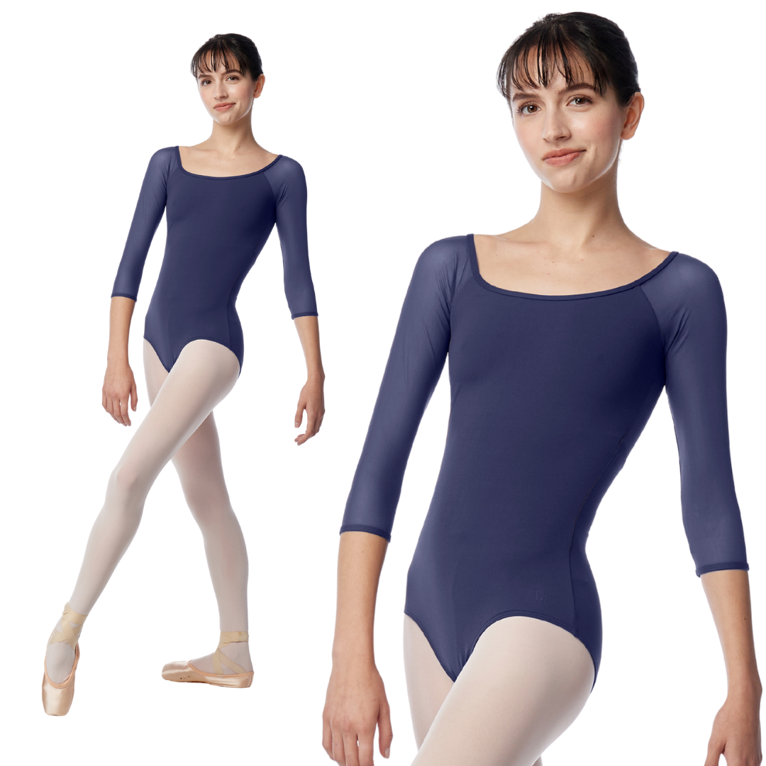 Lulli Dancewear LUB860-Ayla 3/4 Raglan Sleeve Leotard