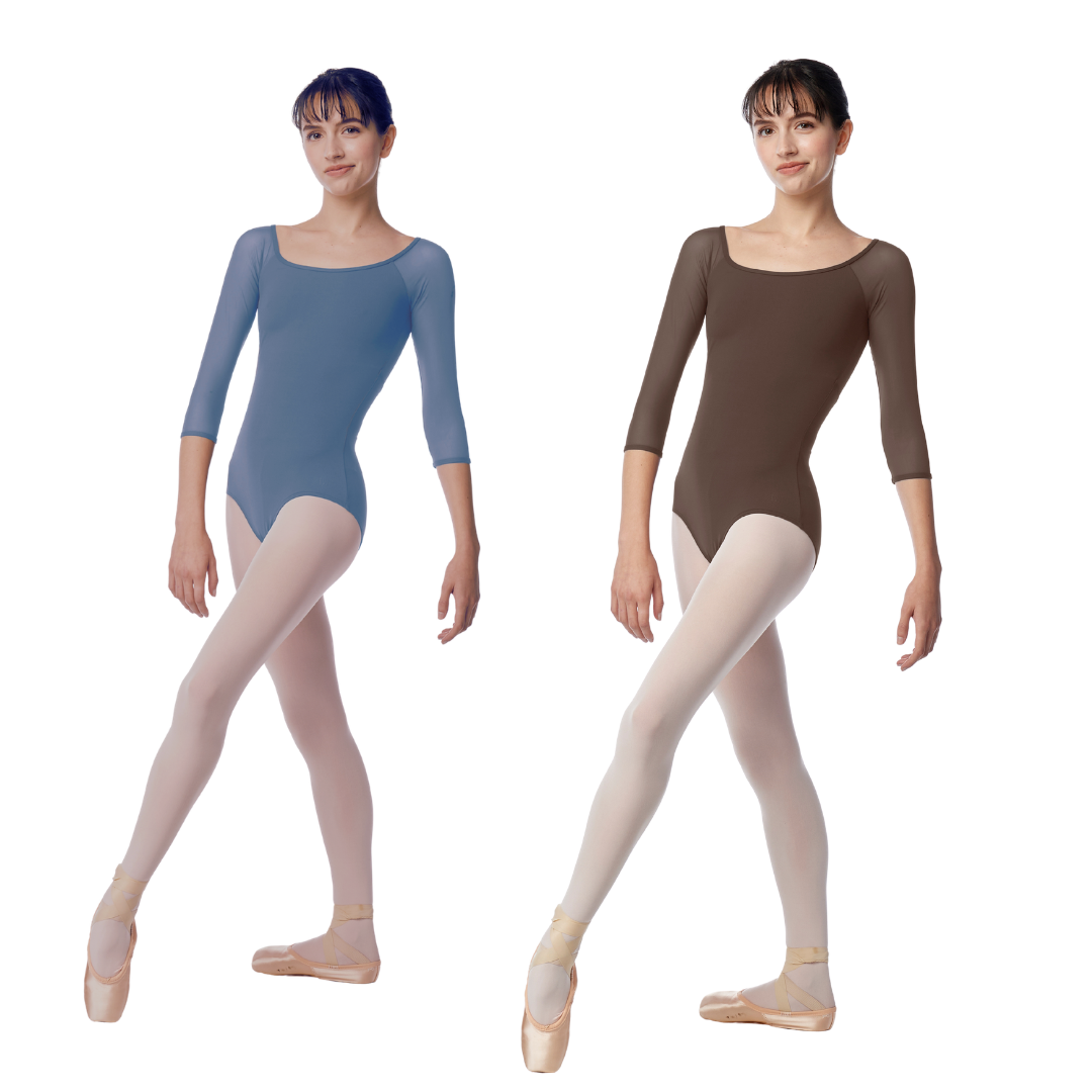 Lulli Dancewear LUB860-Ayla 3/4 Raglan Sleeve Leotard