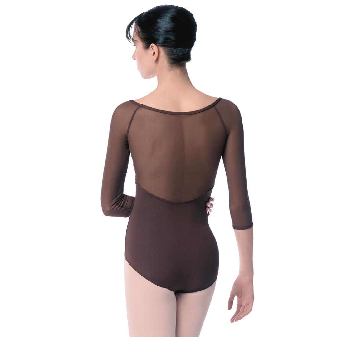 Lulli Dancewear LUB860-Ayla 3/4 Raglan Sleeve Leotard
