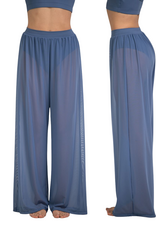 Lulli Dancewear LUB952-Rosie Pantalon Large en Mesh