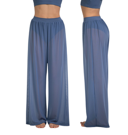 Lulli Dancewear LUB952-Rosie Pantalon Large en Mesh