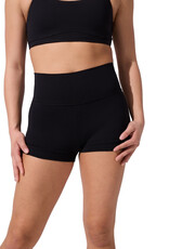 Capezio SE1051W-Short Taille Haute-NOIR
