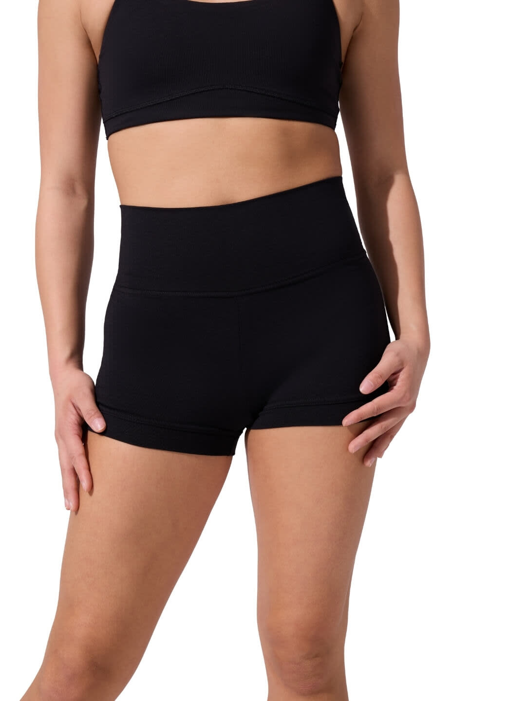 Capezio SE1051W-Short Taille Haute-NOIR