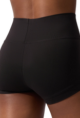 Capezio SE1051W-Short Taille Haute-NOIR