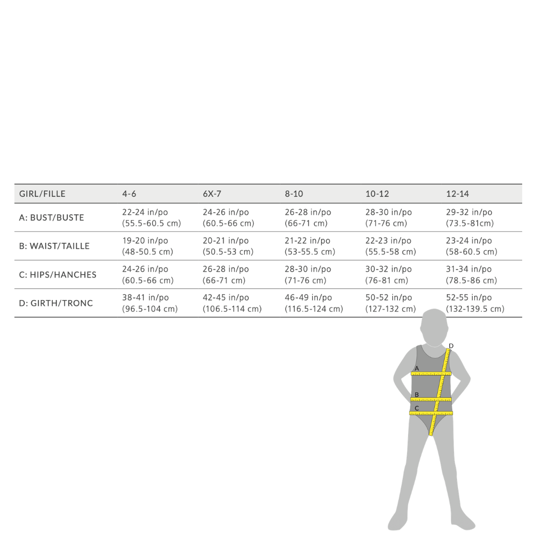 Mondor 27827-T4-Child Gym Tank Open Back Leotard