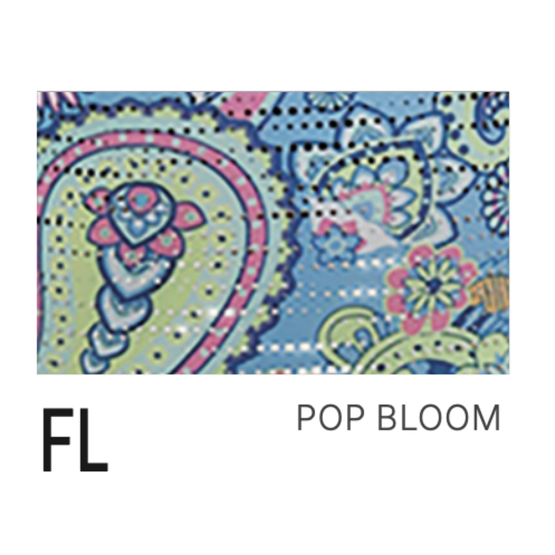 Mondor 47811-FL-Pop Bloom Long Sleeve Gym Leotard