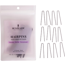Capezio BH1713-3" Hairpins-BLACK