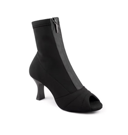 Portdance PD Rita-Ballroom Shoe 2.5" Suede Sole Lycra Black