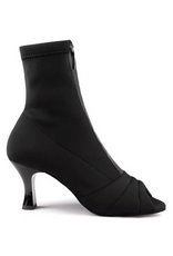 Portdance PD Rita-Chaussure de Danse 2.5" Semelle de Suede Lycra Noir