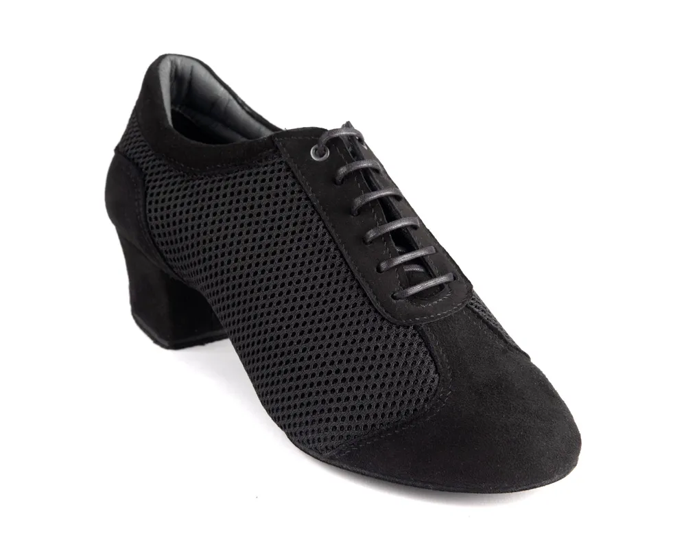 Portdance PD Pluma-Chaussure de Danse Talon Cubain Semelle Suède Nubuck
