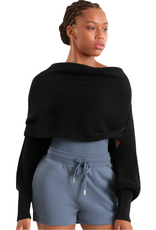 Mirella M30016L-Foulard Réchauffement NOIR