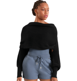 Mirella M30016L-Foulard Réchauffement NOIR