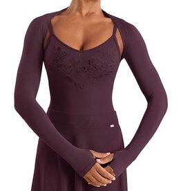 Mirella M30015L-Boléro à Manches Longues avec Passe-Pouces