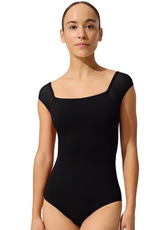 Capezio F12713W-Leotard Polyantha NOIR