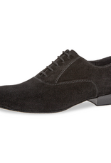 Diamant 180-025-001-Men Ballroom Shoes 1'' Suede Sole- Suede Leather-BLACK