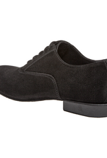 Diamant 180-025-001-Chaussures de Danse Homme 1"Semelle de Cuir Suède-NOIR