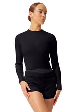Capezio CK11012W-Coppola Chandail Manches Longues NOIR