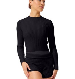 Capezio CK11012W-Coppola Chandail Manches Longues NOIR